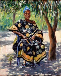 Mulher sentada, 2004